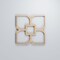 Ekena Millwork Extra Small Olivia Decorative Fretwork Wood Wall Panels, Alder, 7 3/8"W x 7 3/8"H x 3/8"T WALW08X08X0375OLVAL - alternate 3